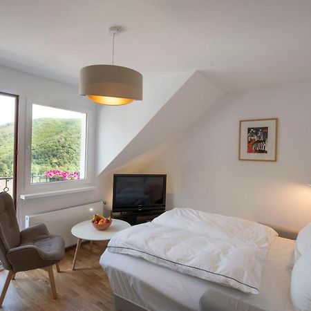 Ferienwohnung Burgblick Coraidelstein クロッテン エクステリア 写真