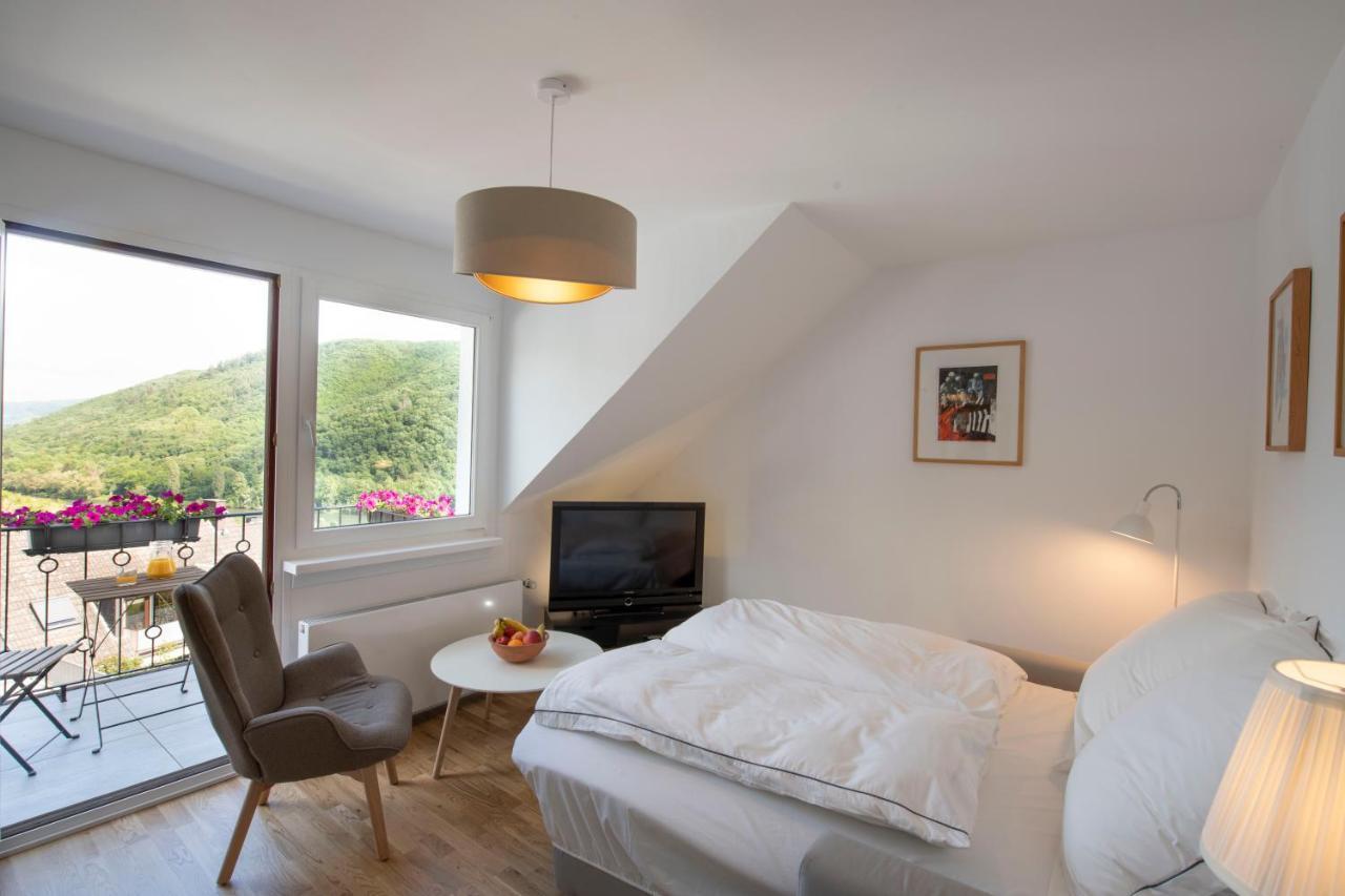 Ferienwohnung Burgblick Coraidelstein クロッテン エクステリア 写真